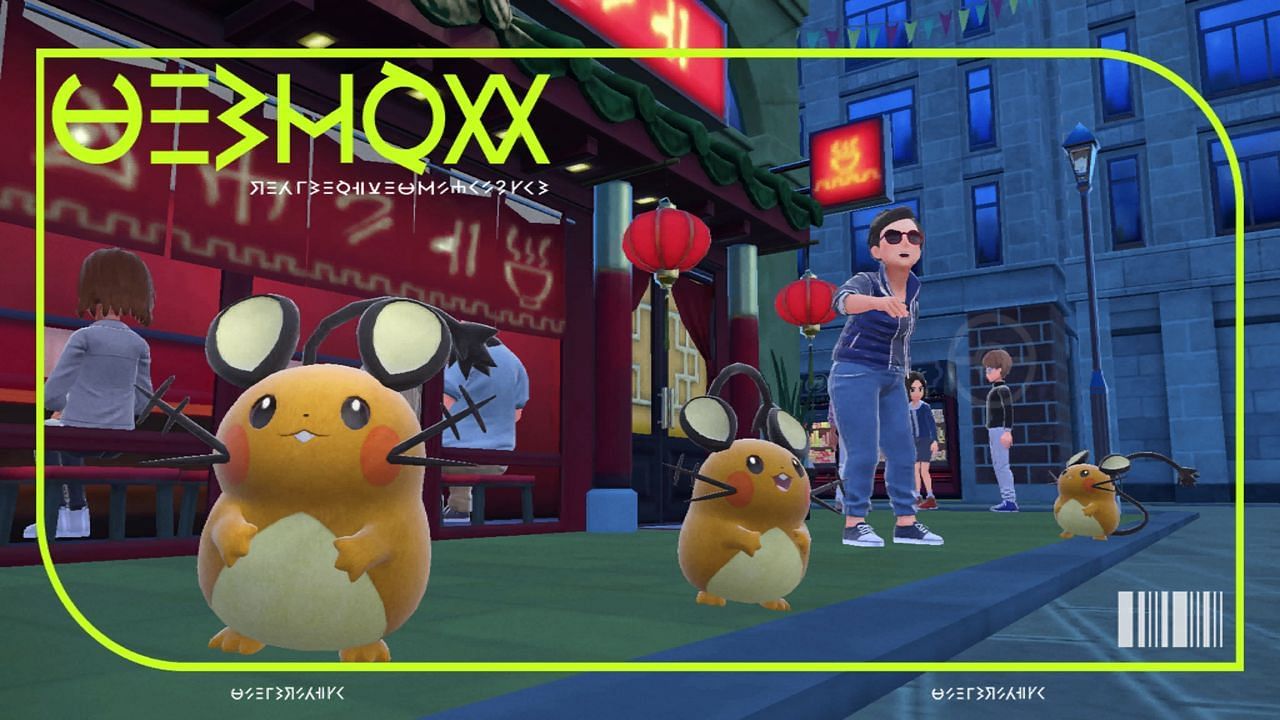 Dedenne's Pokedex picture in Pokemon Scarlet and Violet (Image via The Pokemon Company)